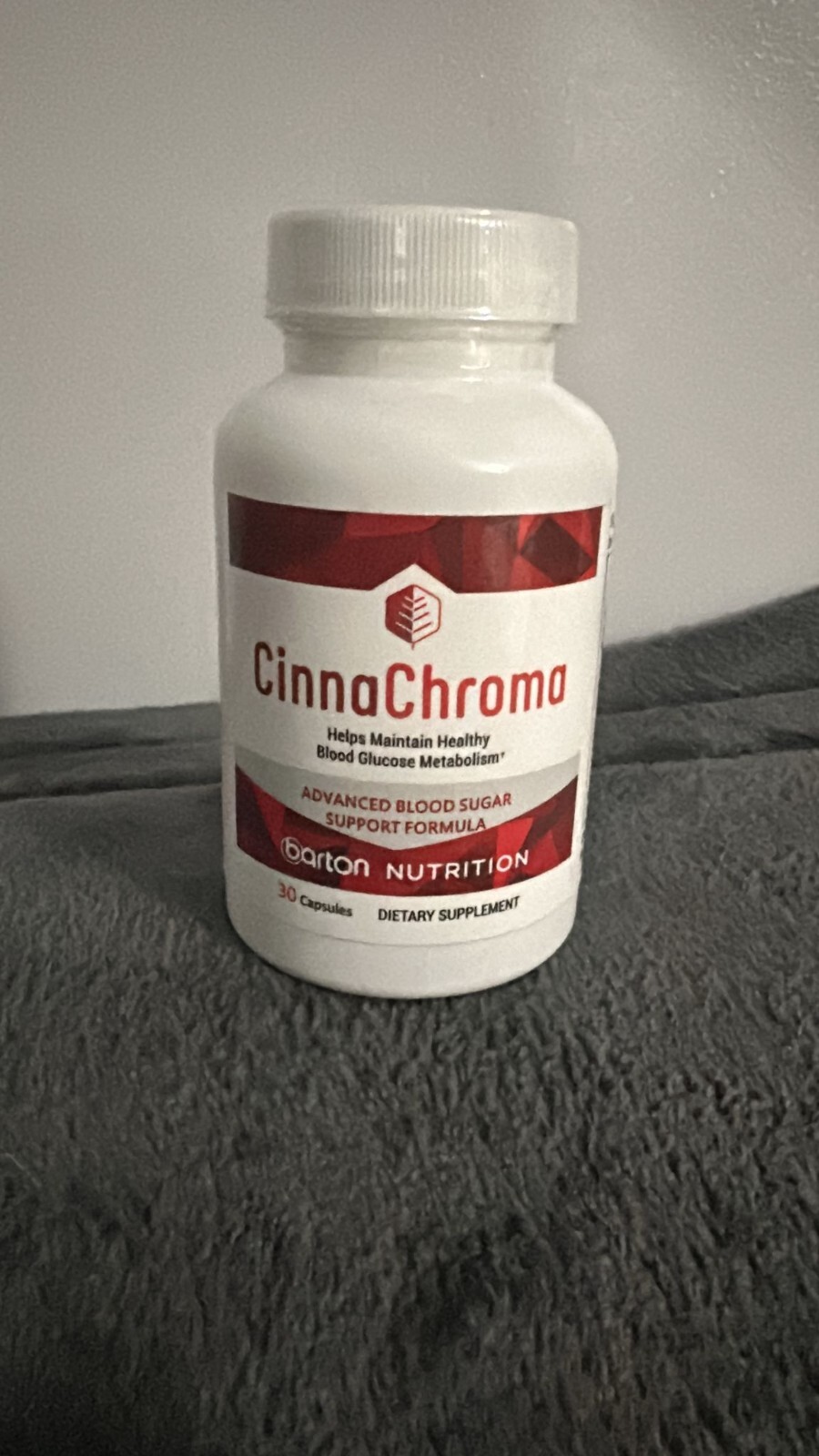 Barton Nutrition CinnaChroma Exp 03/26 Healthy Blood Glucose Metabolism 30 Caps
