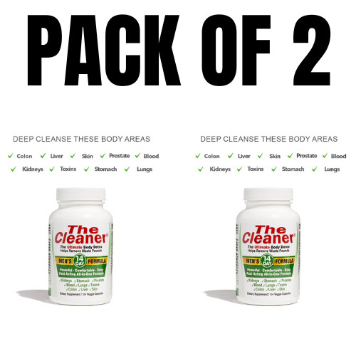 Century Systems The Cleaner Detox – Men’s 14 Day Formula104 Capsules (Pack of 2)