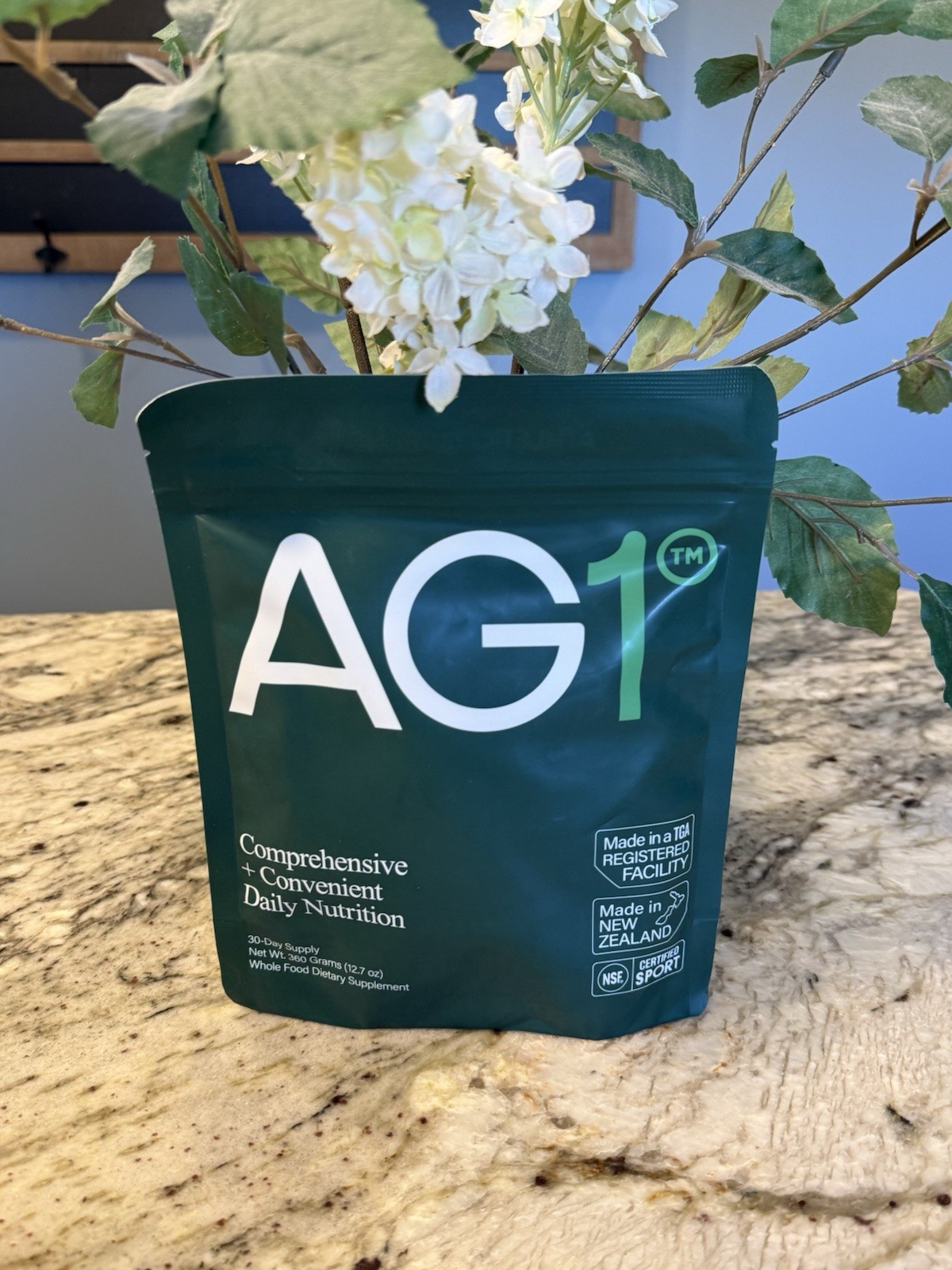 AG1 athletic Greens Daily Nutrition Powder 12.7 oz (360 grams) NEW Sealed