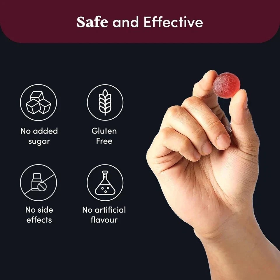 Man Matters Pure Himalayan Shilajit/Shilajeet Gummies with KSM 66 Ashwagandha l2