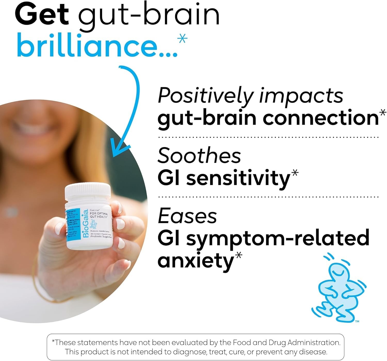 60 Count Probiotic Capsules for Balanced Gut Health & Enhanced Quality of Life