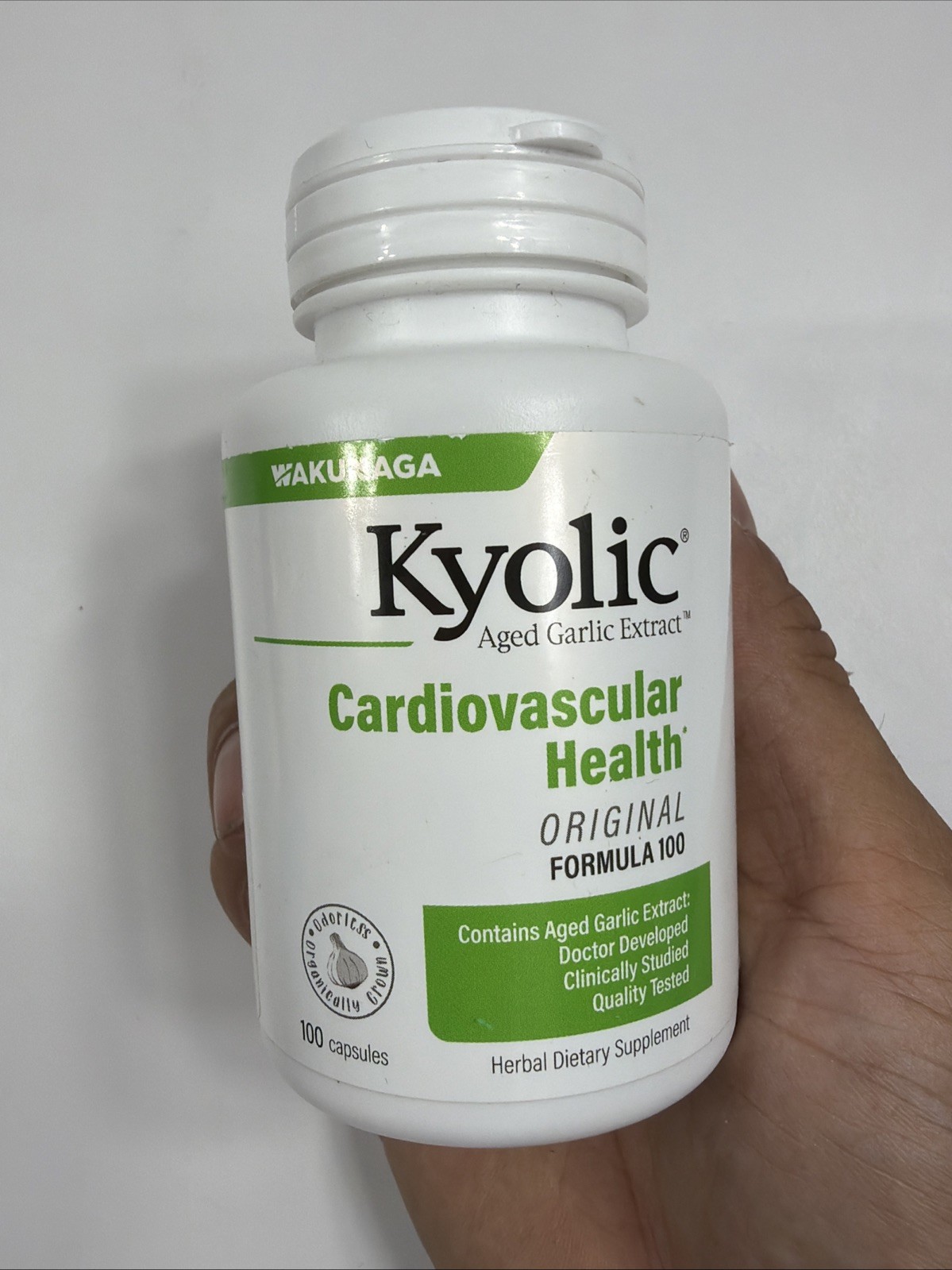 Kyolic Aged Garlic Extract-Cardiovascular Health- Formula 100 Capsules 10/28