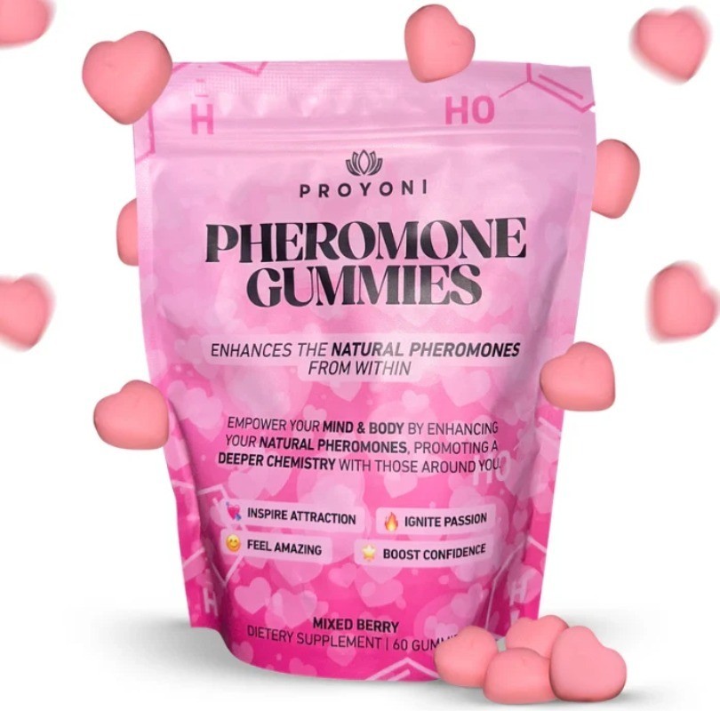 ❤️⭐ProYoni Pheromone Gummies – ⭐Enhance Natural Pheromones – 60 Count*
