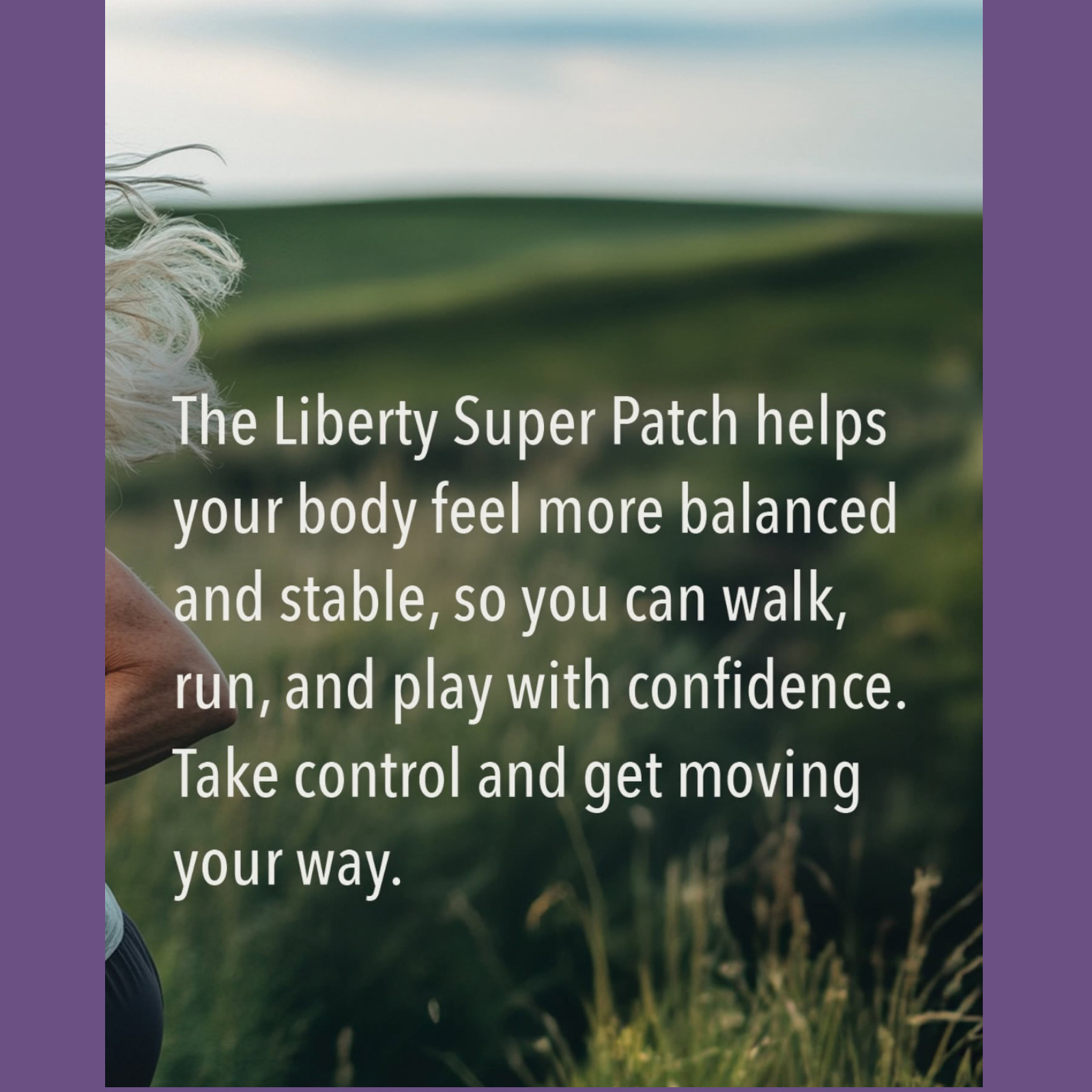 Super Patch LIBERTY Balance & Stability Patch Mobility Support Drug-Free 7 Pack