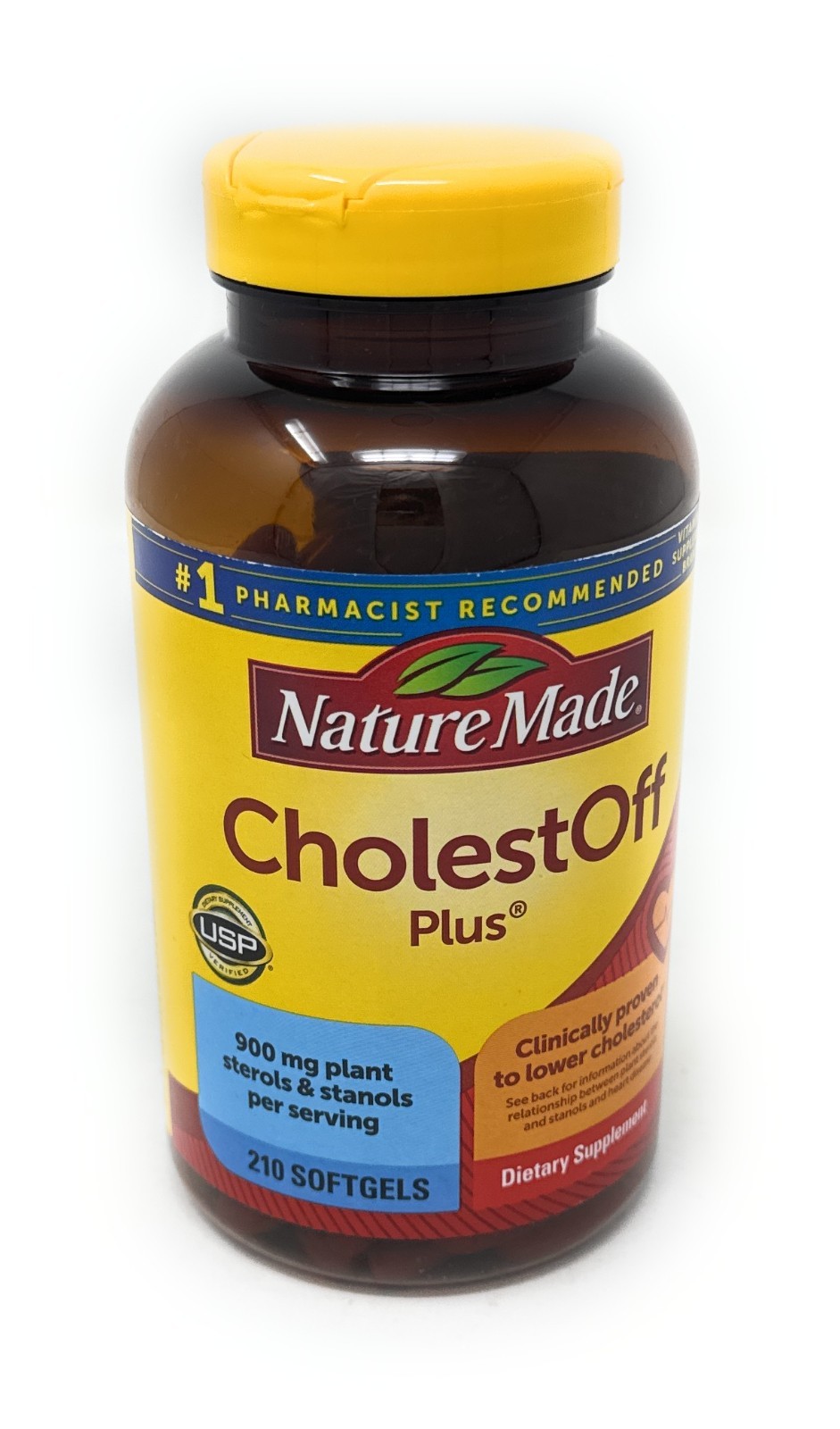 Nature Made 210 Softgels CholestOFF Plus New Always Fresh
