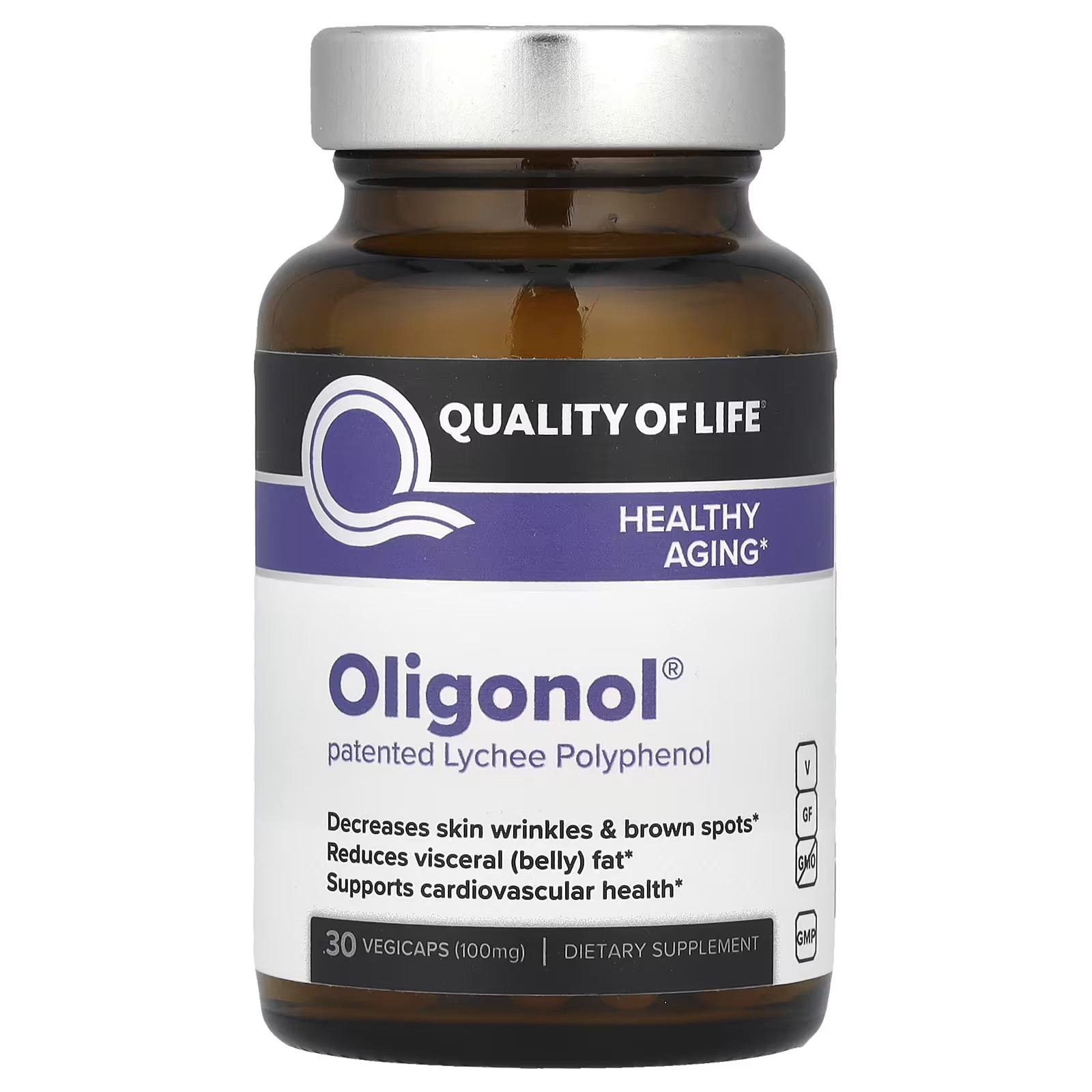 Quality of Life Oligonol 100 mg 30 Vegicaps Wellness