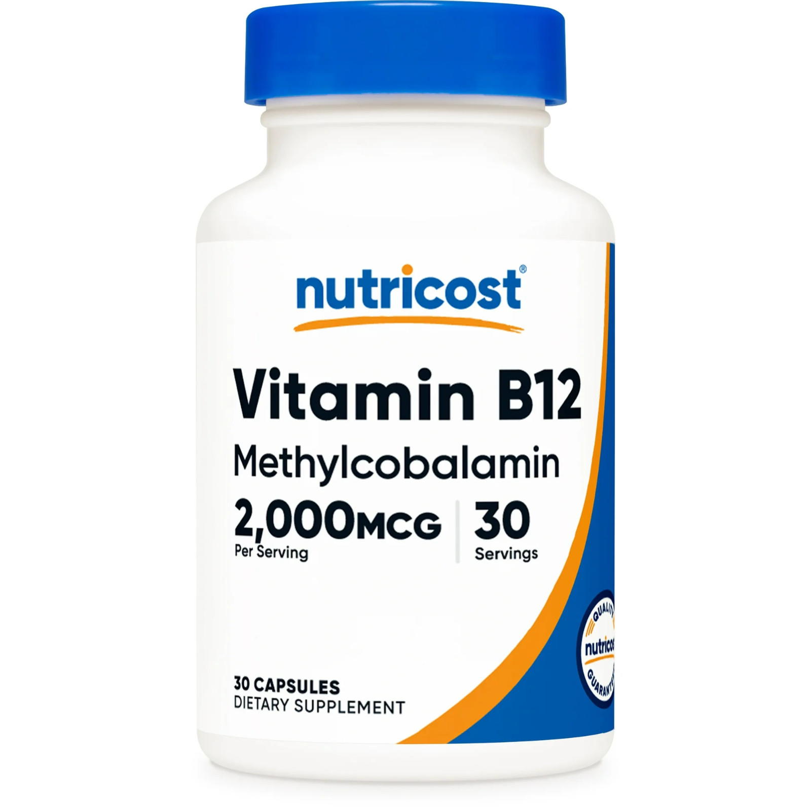 Vitamin B12 (Methylcobalamin) Capsules (2000 MCG) (30 Capsules)
