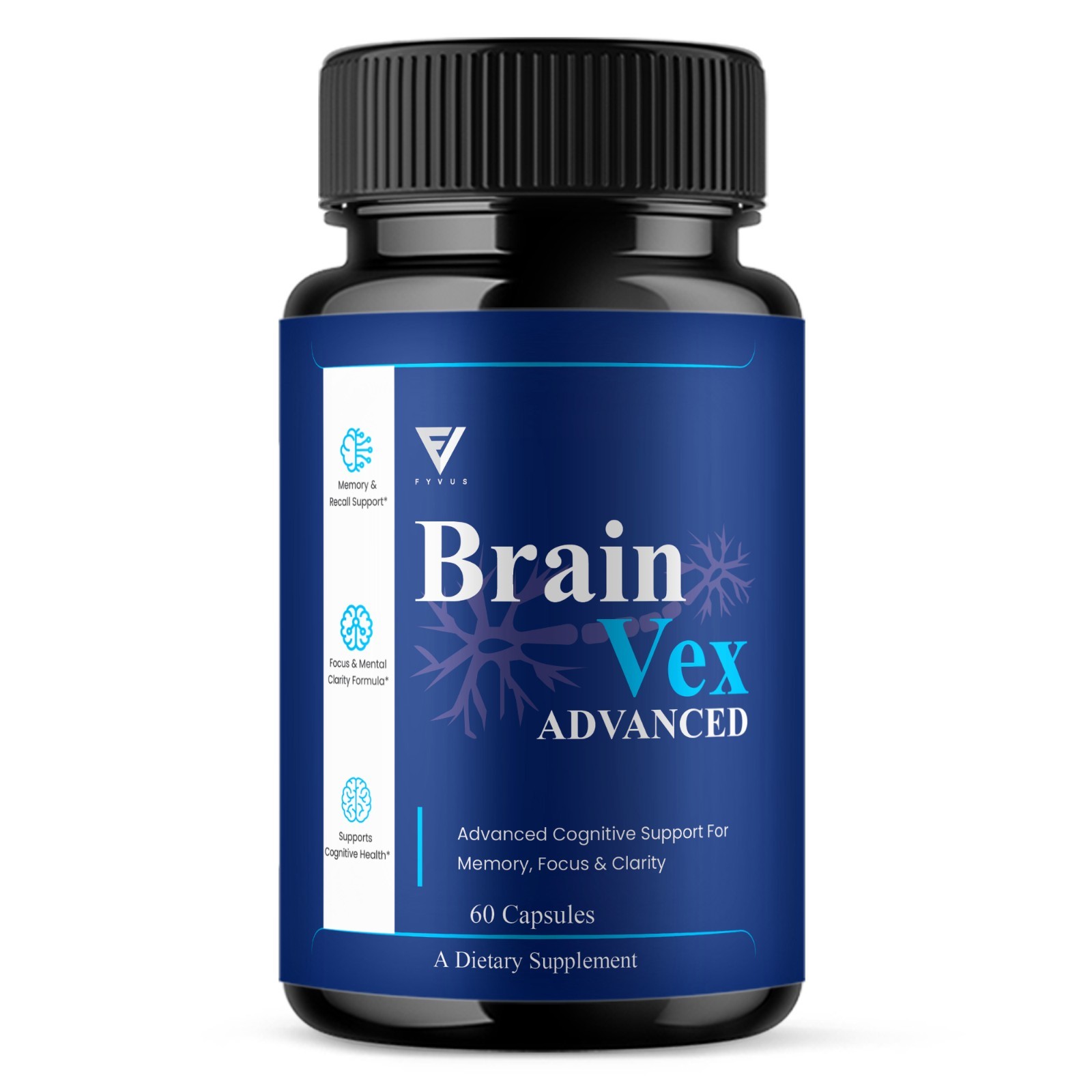 Brain Vex Advanced, BrainVex Brain Health Formula (60 Capsules)