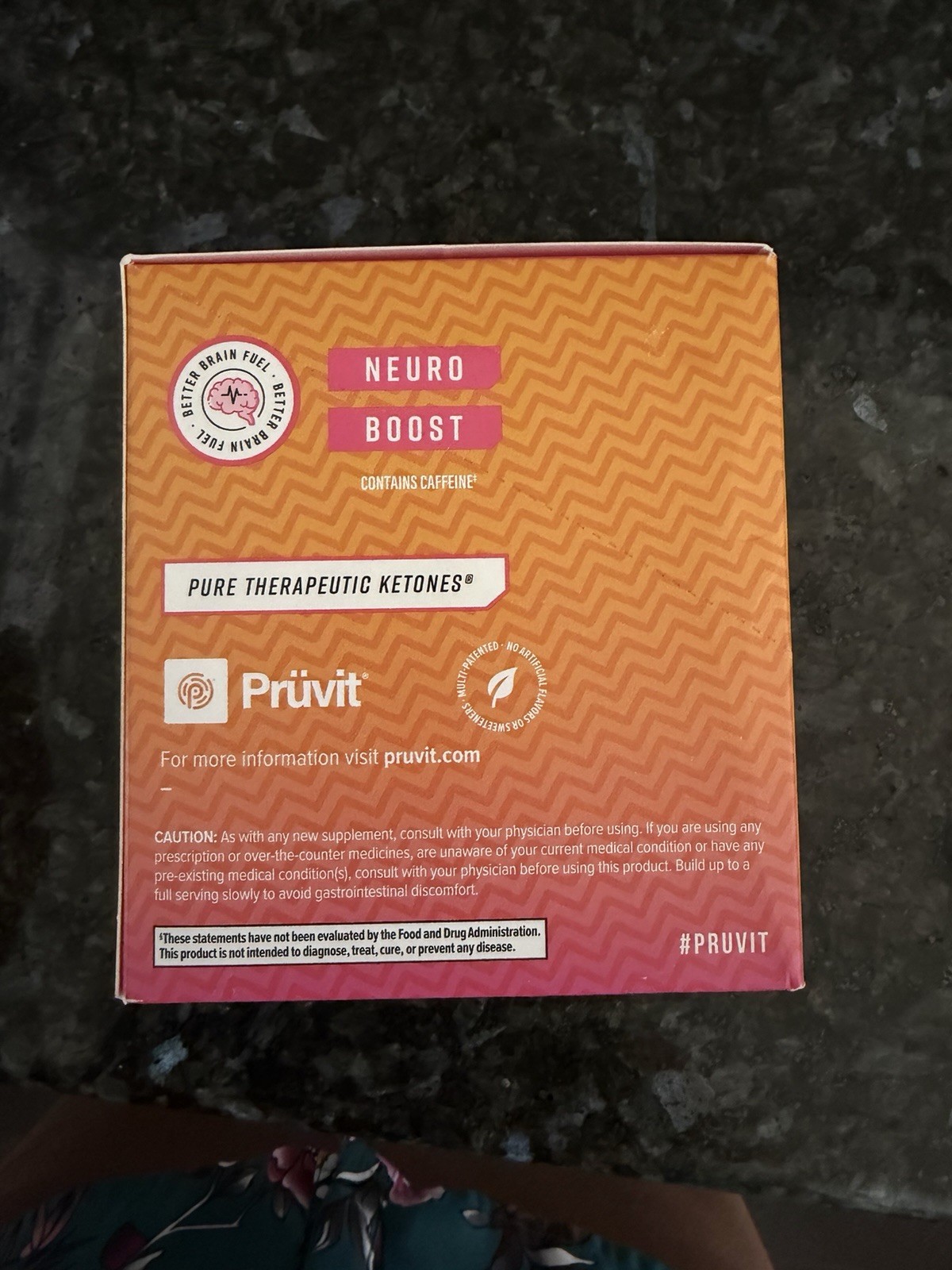 Pruvit Keto Kick Neuro Boost Shot Strawberry Kiwi