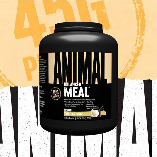 Meal – Protein Shake with Whole Food Ingredients, Aids in Muscle Recovery wit…