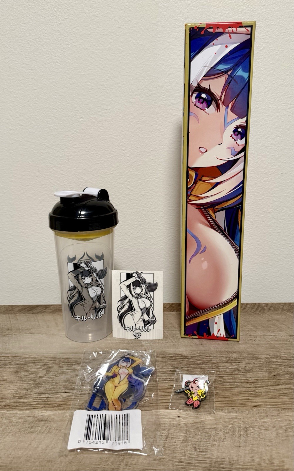 Waifu Cups x Shylilly: Kill Lil Shaker Cup Set! Size Medium! Brand New!