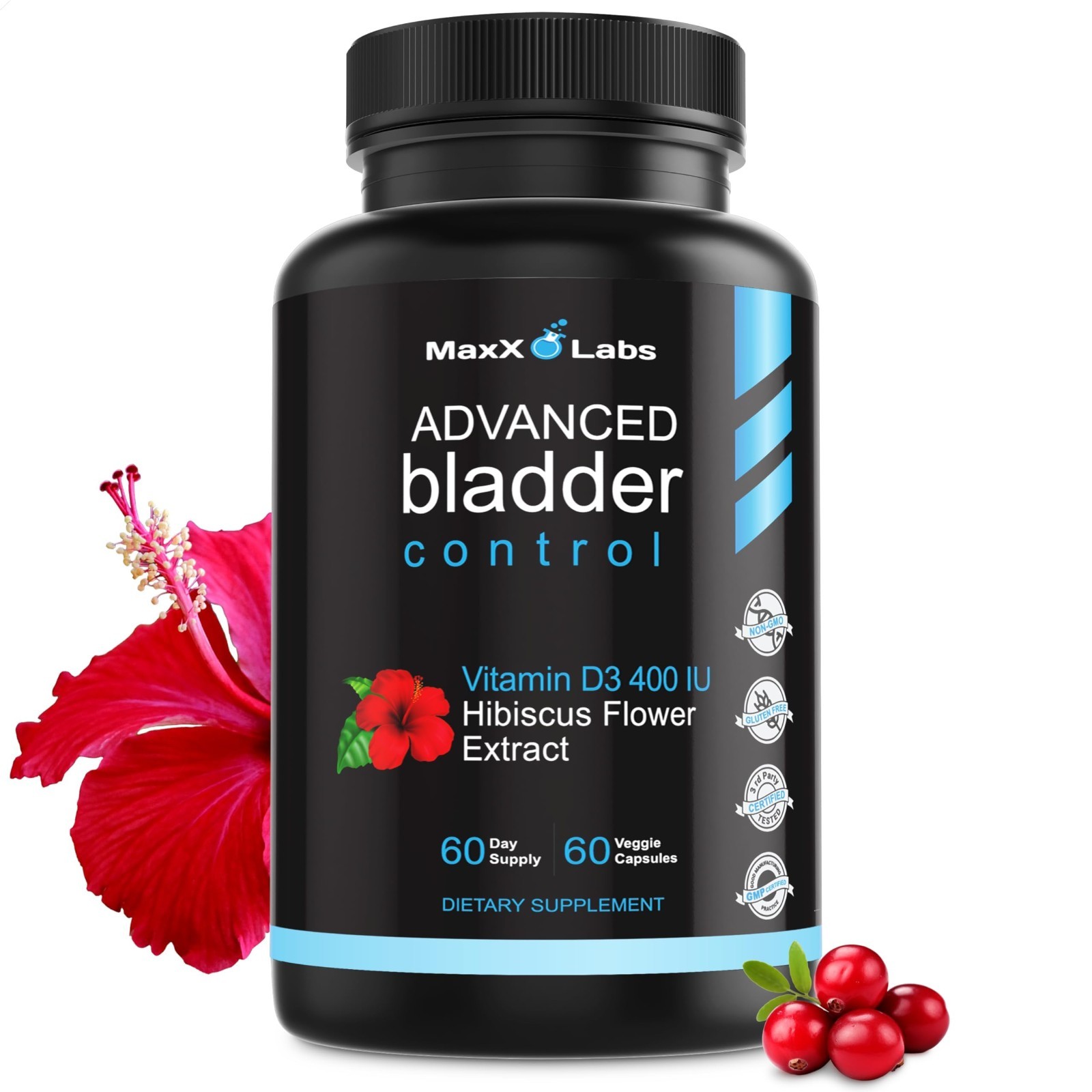 Bladder Control Supplements for Men & Women – Supports Urinary Health, 60 Ct