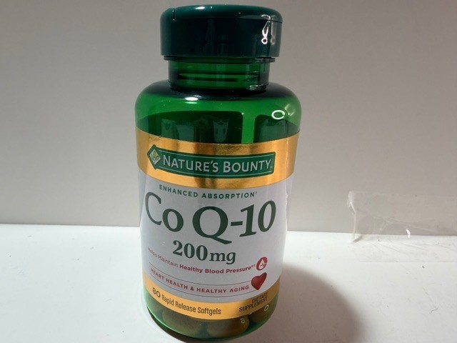 Nature’s Bounty CoQ-10 200mg each 80 softgels EXP 2027 / 2028+ #535