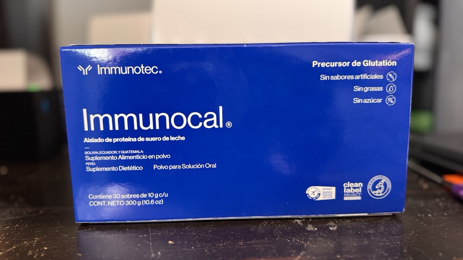 Immunocal Classic Blue Regular Glutathione Precursor, 30 Pouches by Immunotec