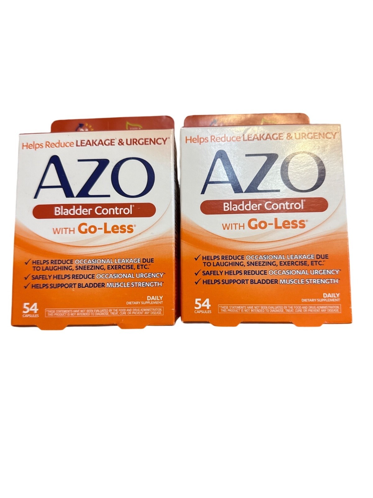 AZO, Bladder Control, 54 Capsules (300 Mg per Capsule) Lot of 2 – 05/26