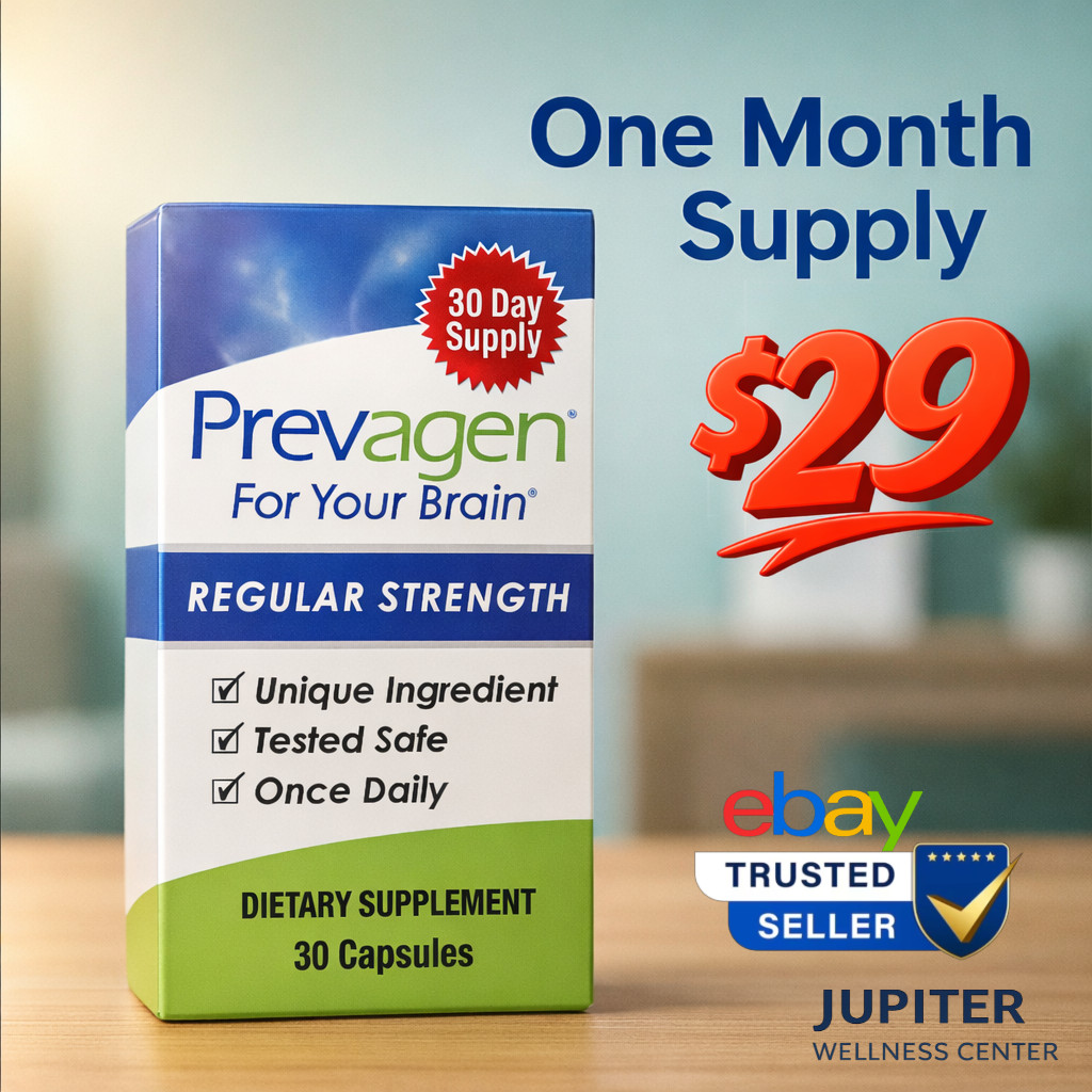 Prevagen 10mg Memory & Focus Capsules, 30 CT – Brand New Shipment