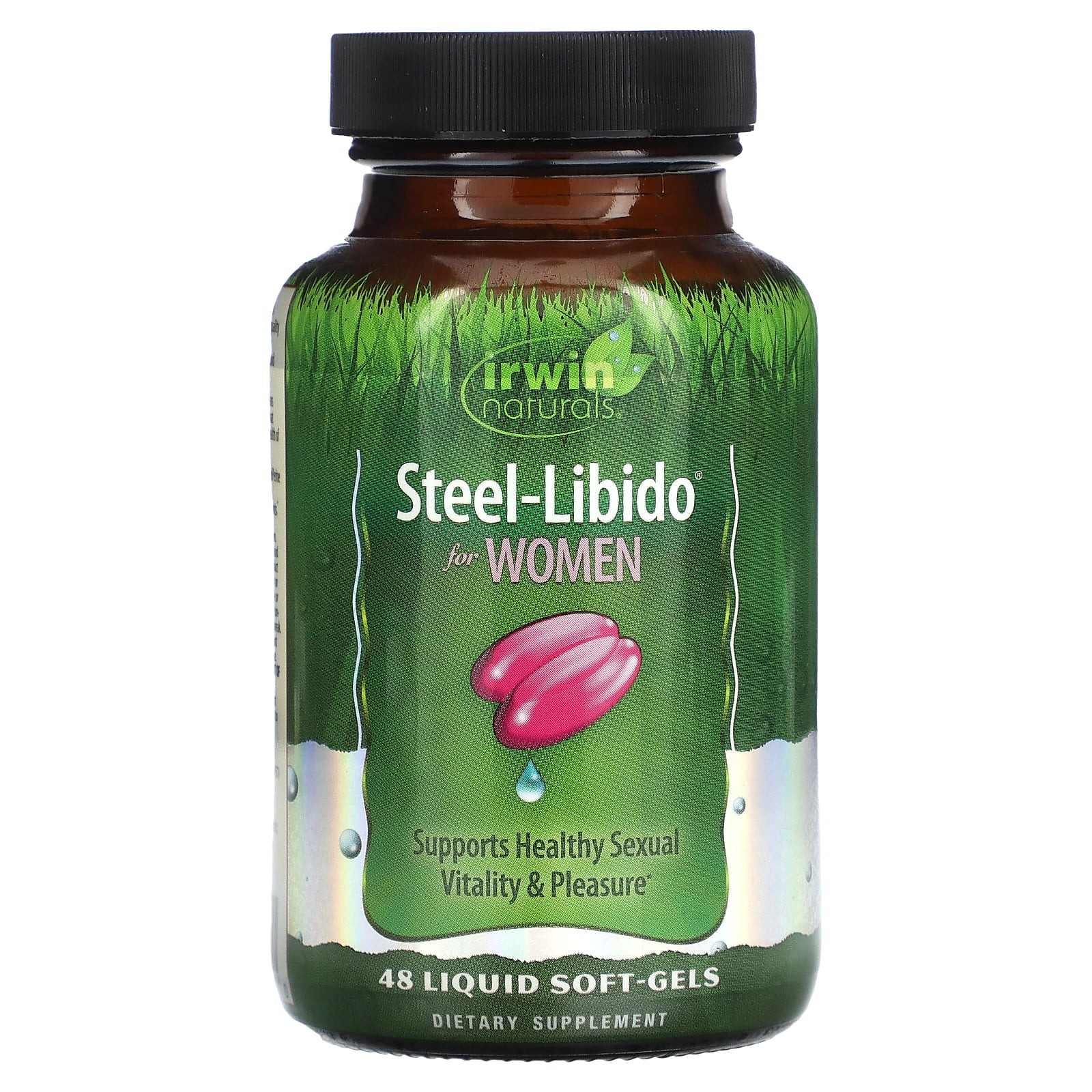2 X Irwin Naturals, Steel-Libido For Women, 48 Liquid Soft-Gels