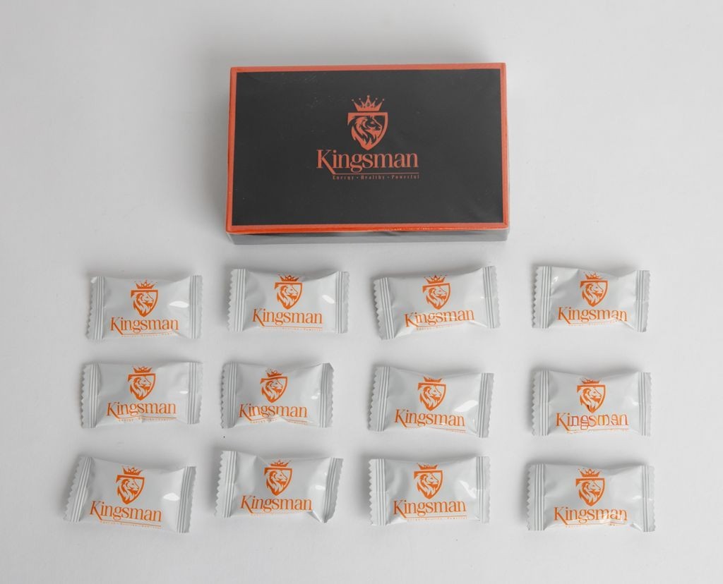 Kingsman Candy Male Supplement (12 Ct.- 4.3 grams Each )