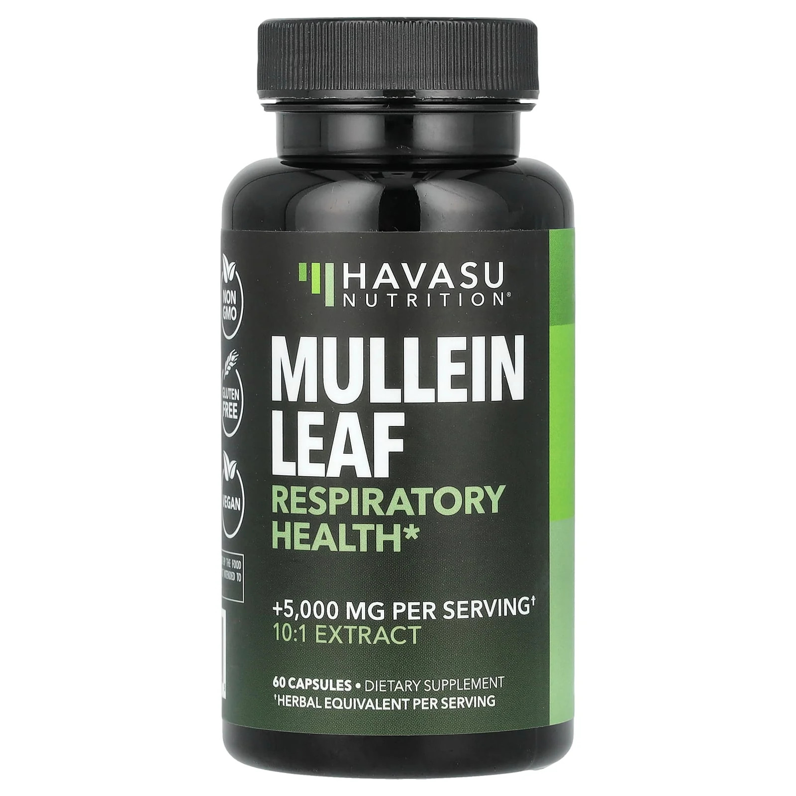 2 X Havasu Nutrition, Mullein Leaf, 500 mg, 60 Capsules