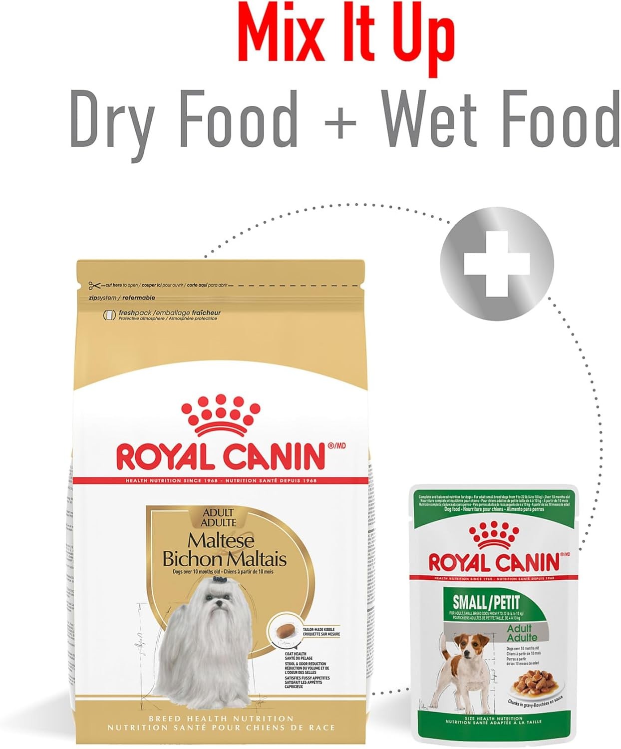 Royal Canin Breed Health Nutrition Maltese Adult Dry Dog Food,10 lb Bag