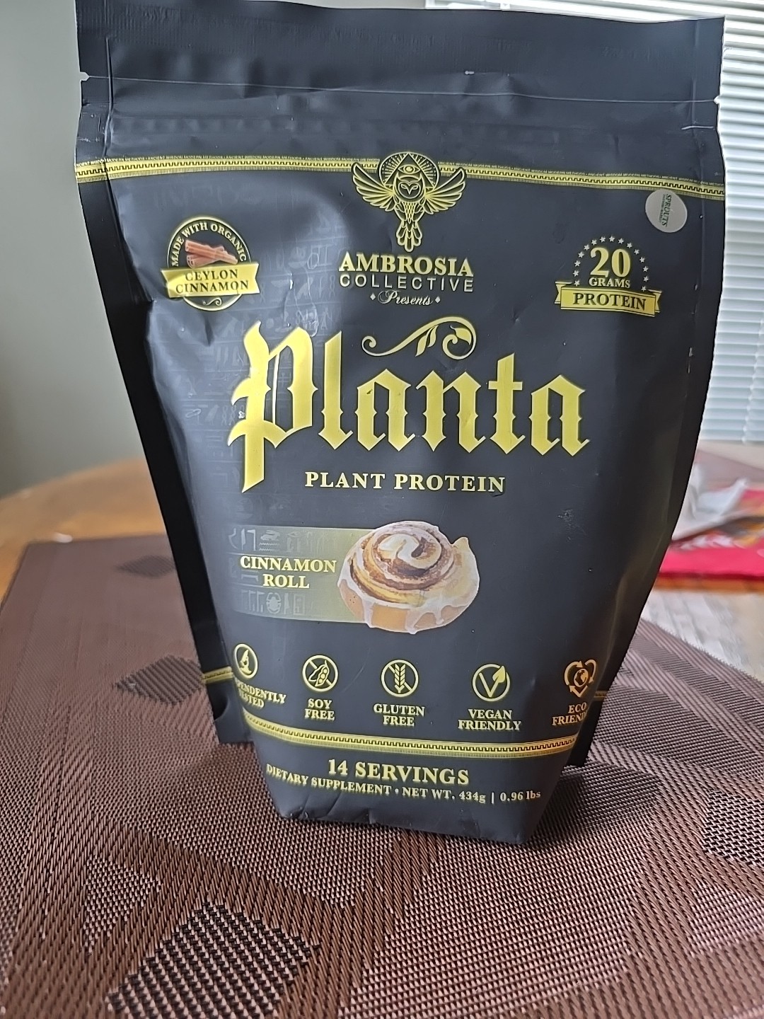 Ambrosia Planta – Premium Organic Plant-Based Protein | Vegan & Keto Friendly |