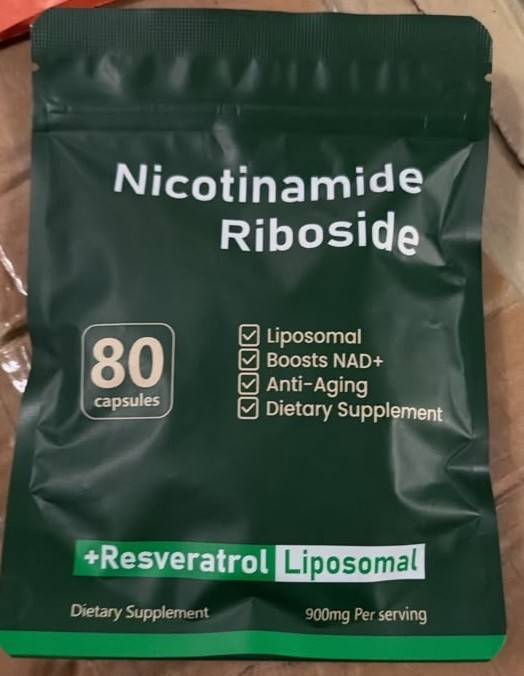 NAD+ Supplement for Anti-Aging Energy Focus & Nicotinamide Riboside Resveratrol