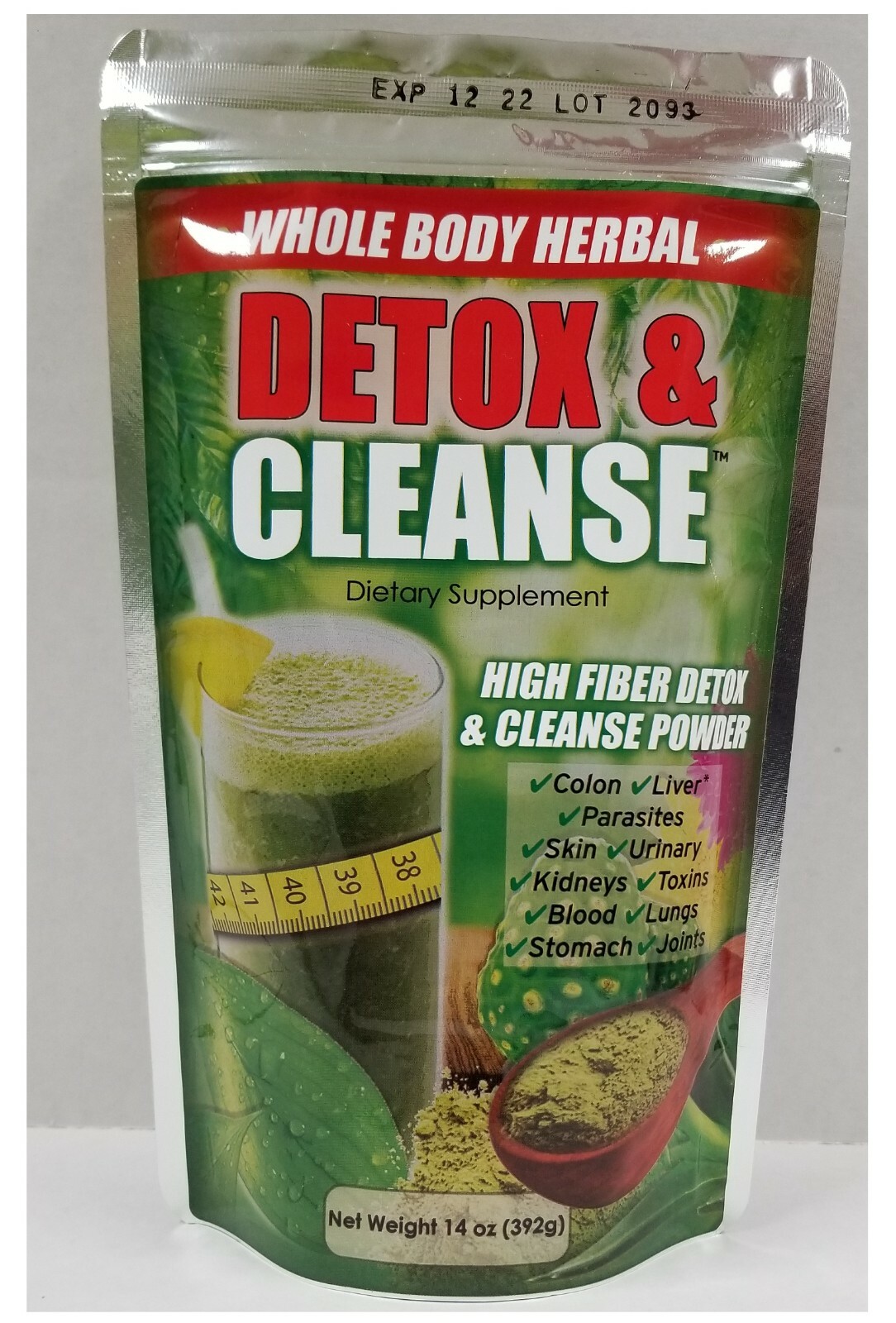 URN TEST? – Remove THC Metabolites – Herbal Detox & Cleanse 14 oz POWDER