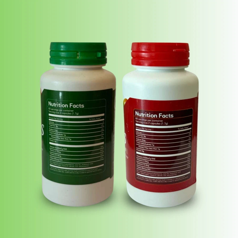 Garden Of Health Fruits & Veggies 2000mg Enzymes Whole Food Supplement 240 Cap*