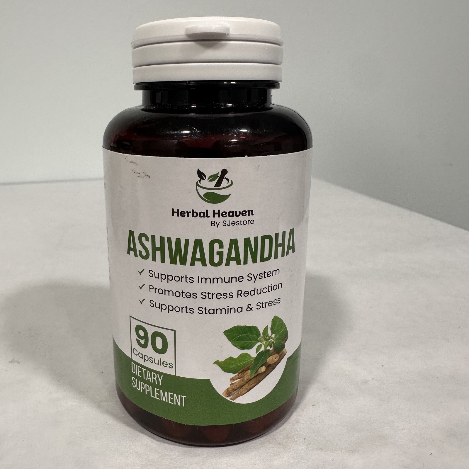 Herbal Heaven Ashwagandha Capsules – immune and stress support, stamina