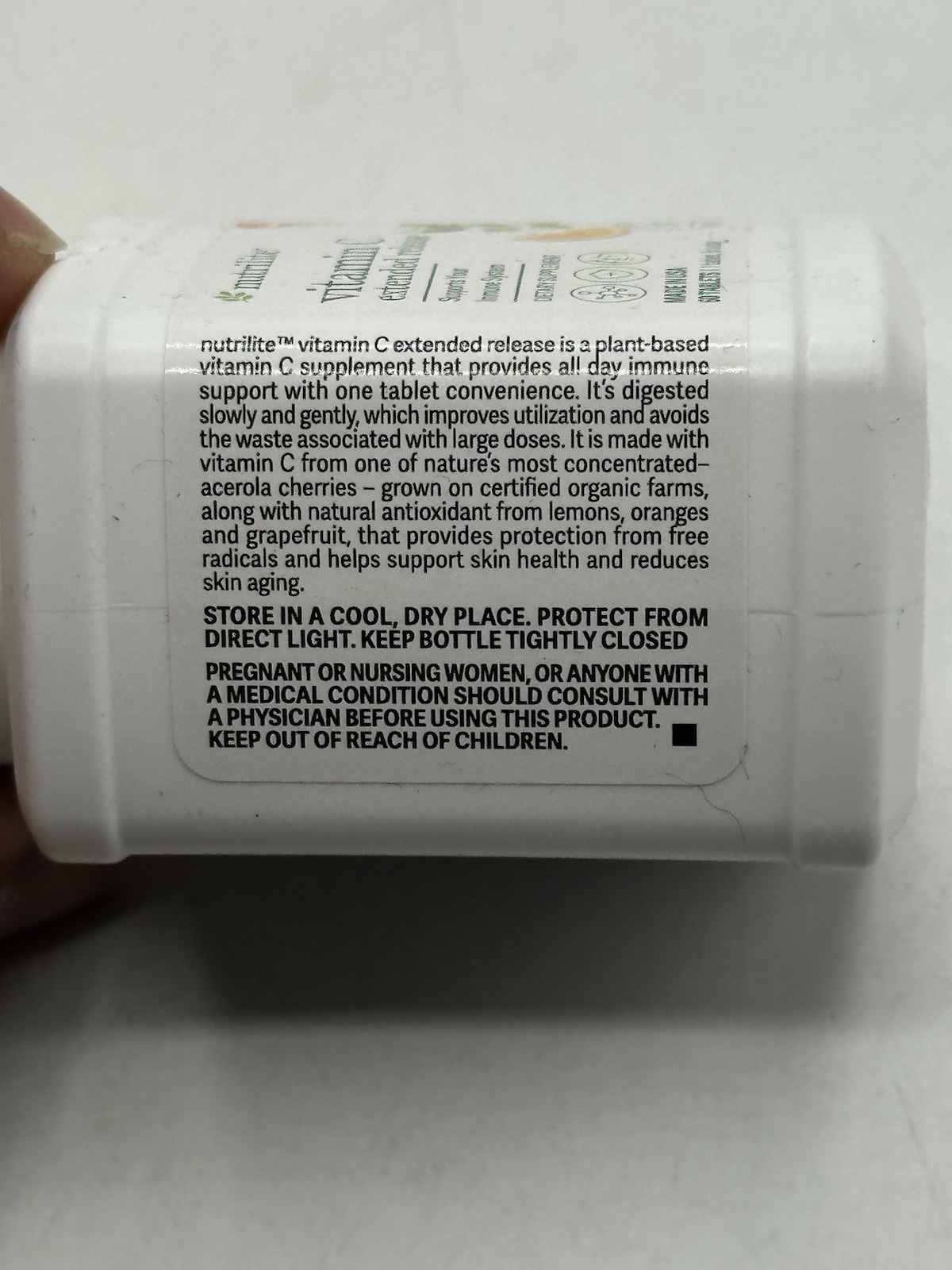 Nutrilite Vitamin C Extended Release 500mg 60 Tablets Exp 01/2028