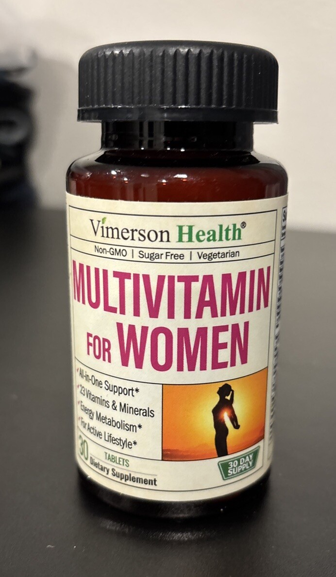 Vimerson Health Women’s Multivitamin Supplement 30 Ct -Exp 09/2026