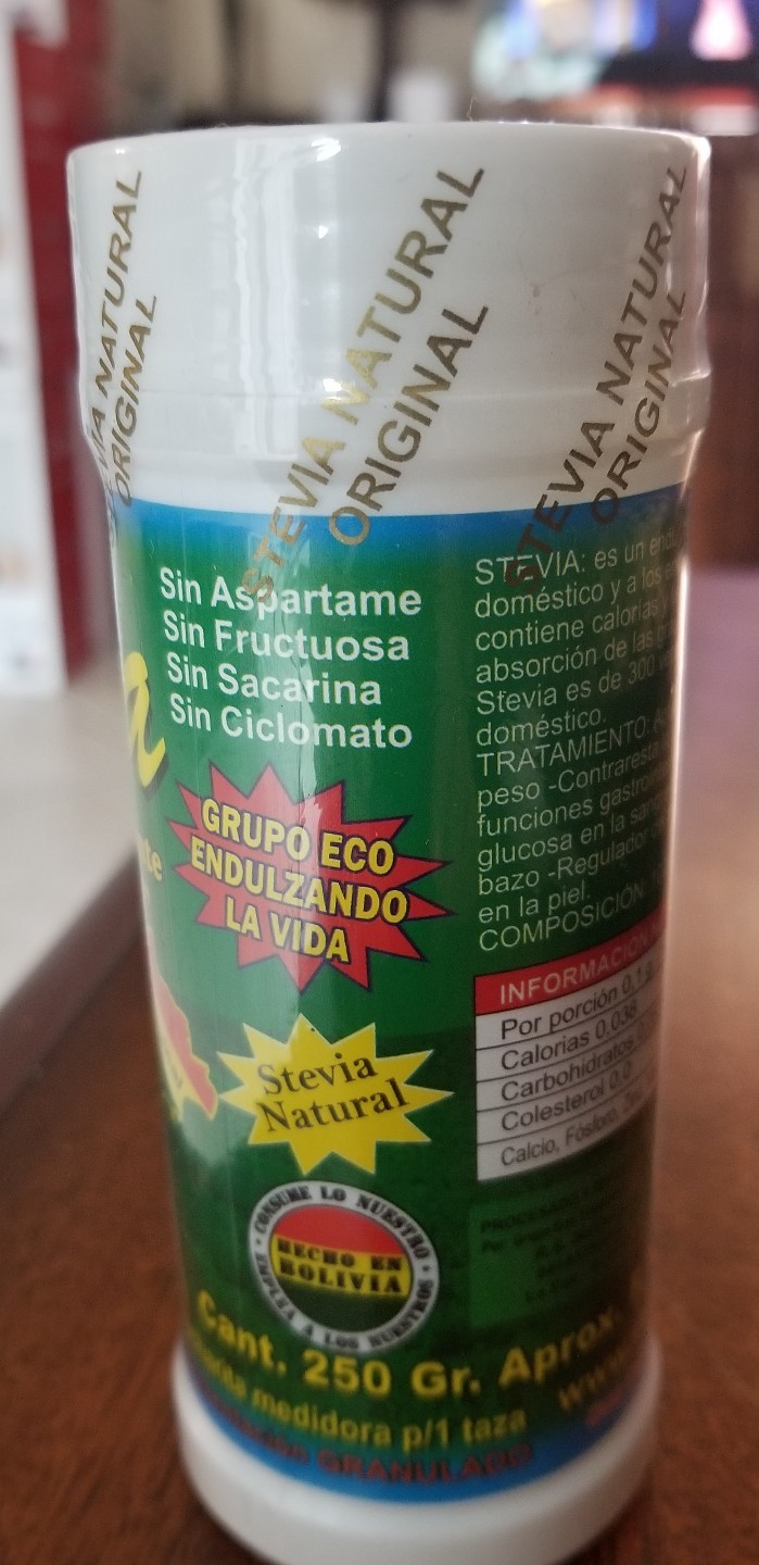 ORIGINAL STEVIA FROM BOLIVIA 300 times SWEETER THAN SUGAR lose weight KETO PALEO
