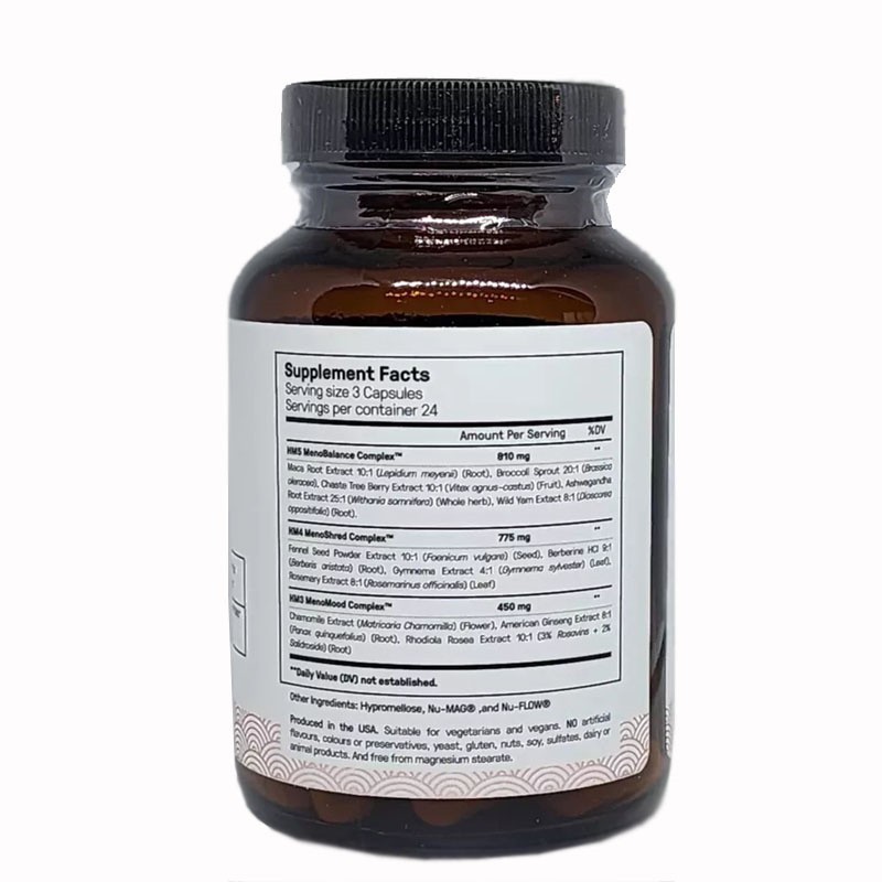 1/2P Happy Mammoth Hormone Harmony Natural Hormonal Support for Women 72Capsules