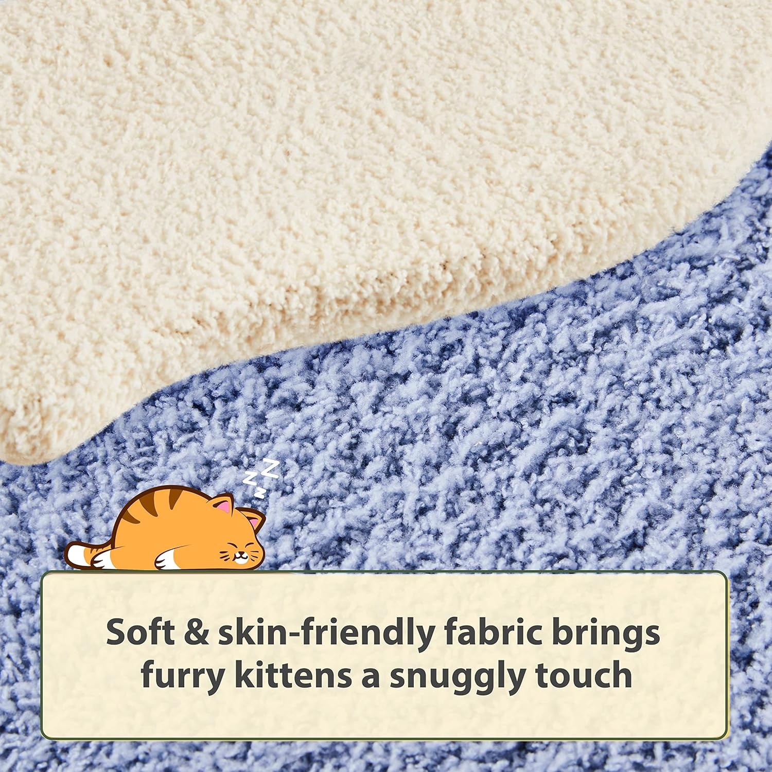 Yaheetech Cat Scratching Posts with Cat Bed,35in Cat Scratcher with 2 Scratching