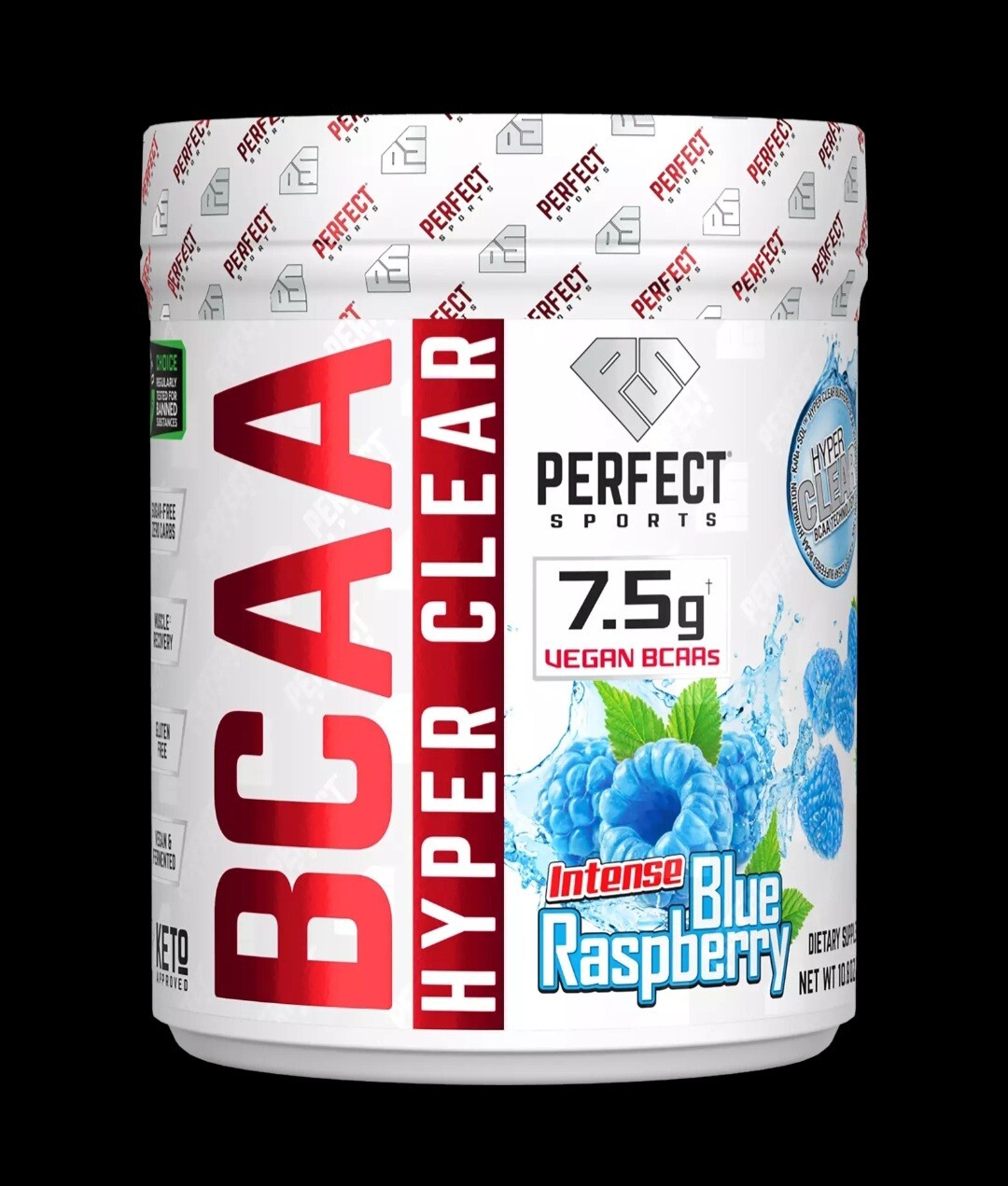 BCAA Hyper Clear, Intense Blue Raspberry, 10.8 oz (306 g)