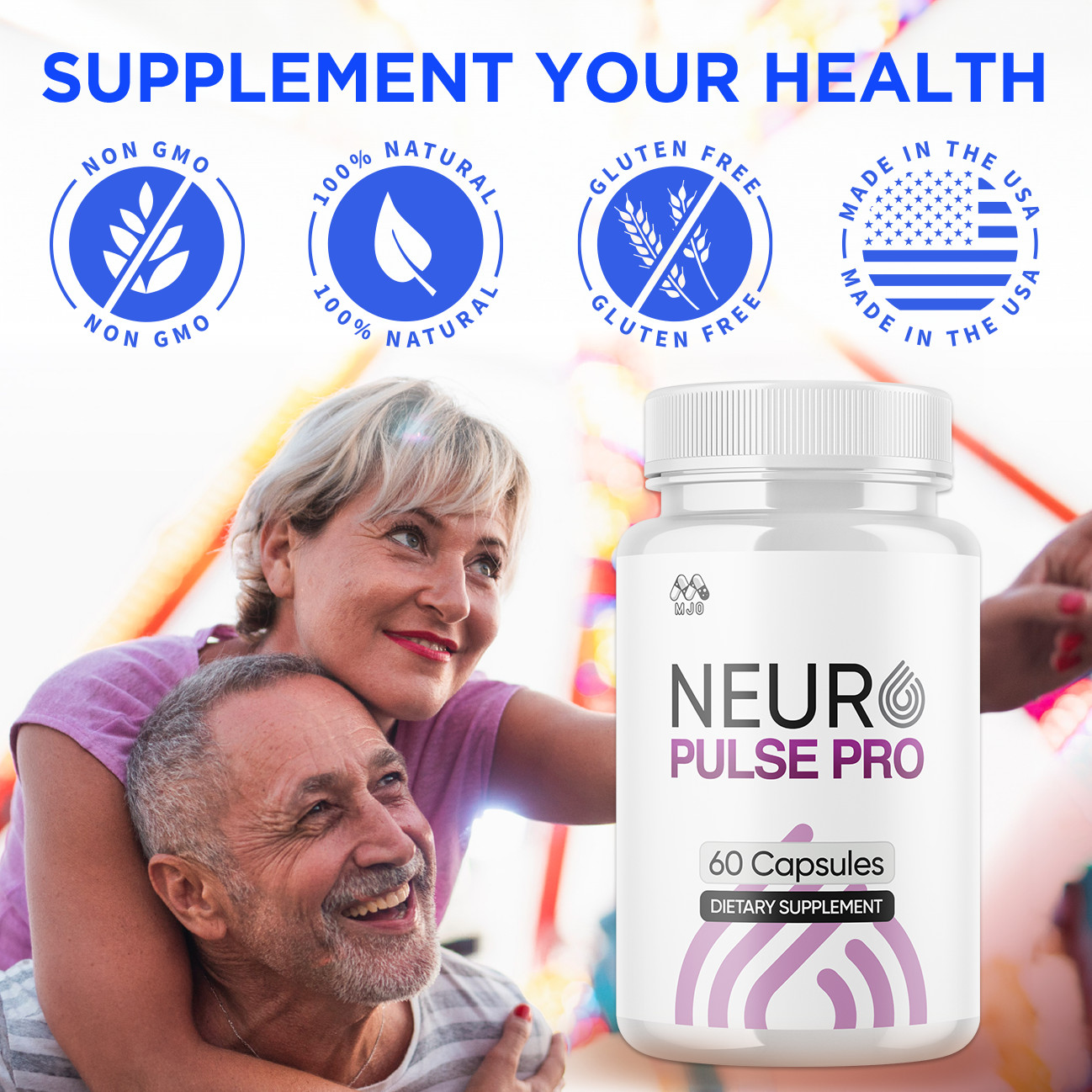 (5 Pack) Neuro Pulse Advanced Brain Max Support Supplement NeuroPulse 300 Caps