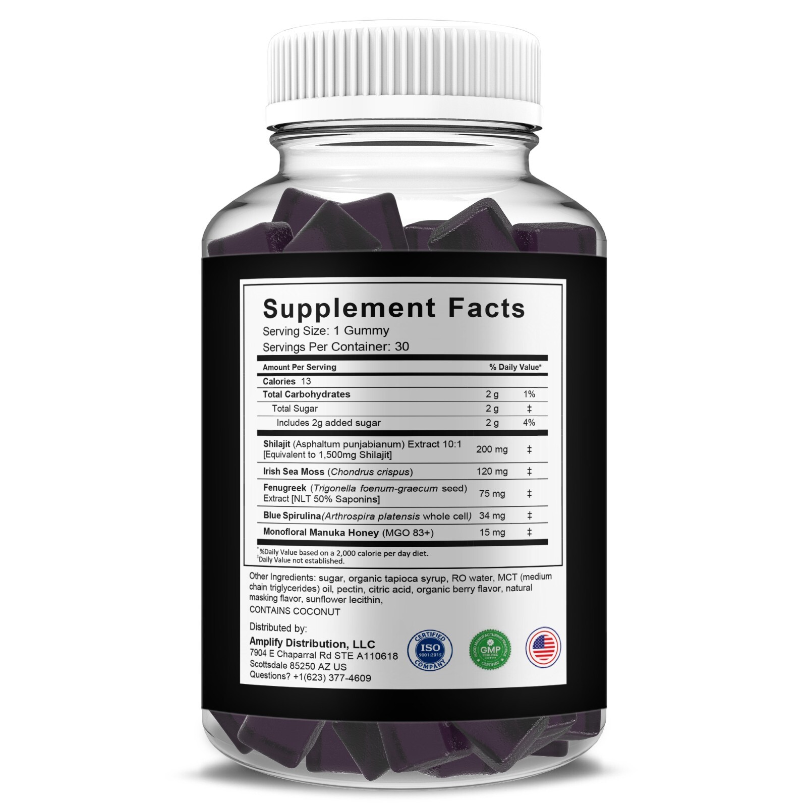 Newcore Male Performance Gummies, New Core Max Formula (1 Month Supply)