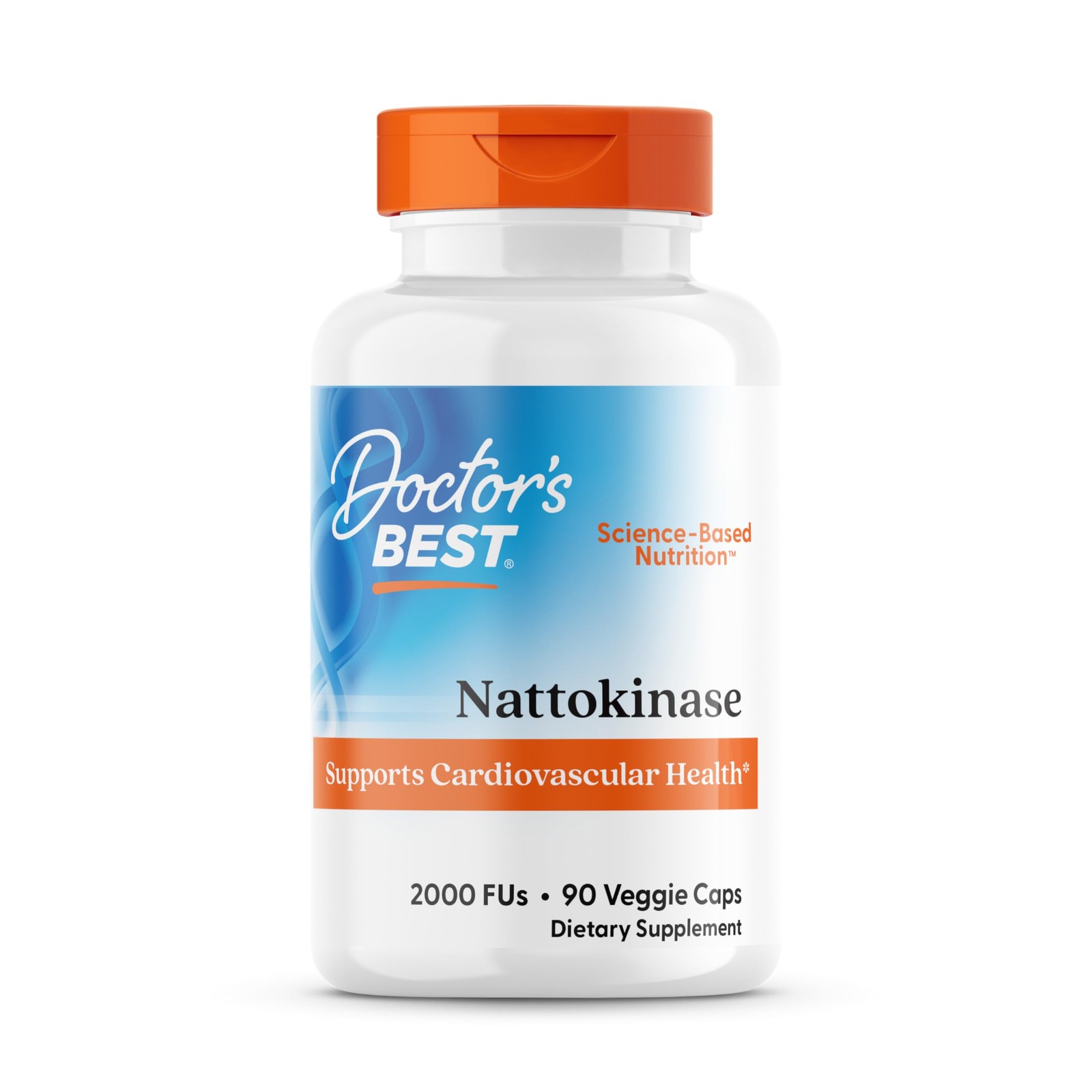 Doctor’s Best Nattokinase 2000 FU Supplement for Men & 90 Count (Pack of 1)