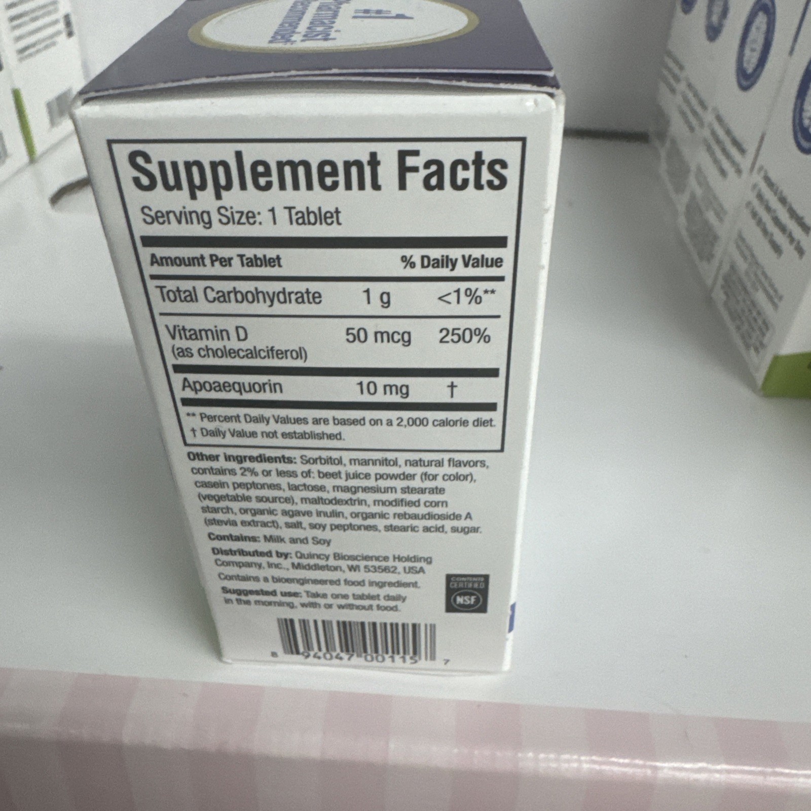 Memory Vitamins Regular Strength 10mg Mixed Berry Chewables – 30 Count Sealed