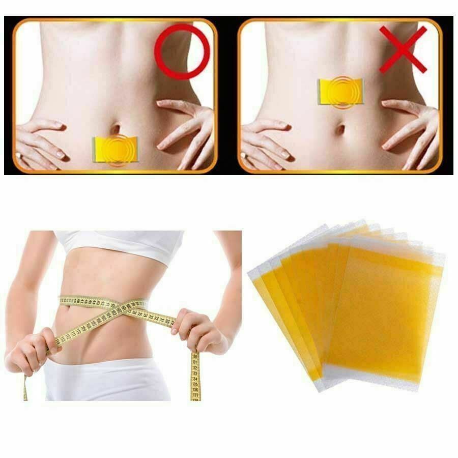 60 PCS The Third Generation Weight Loss Slimming Navel Stick Slim Patch