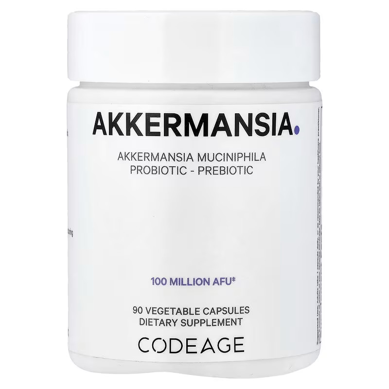 Codeage Akkermansia muciniphila 90 Vegetable Capsules probiotic prebiotic