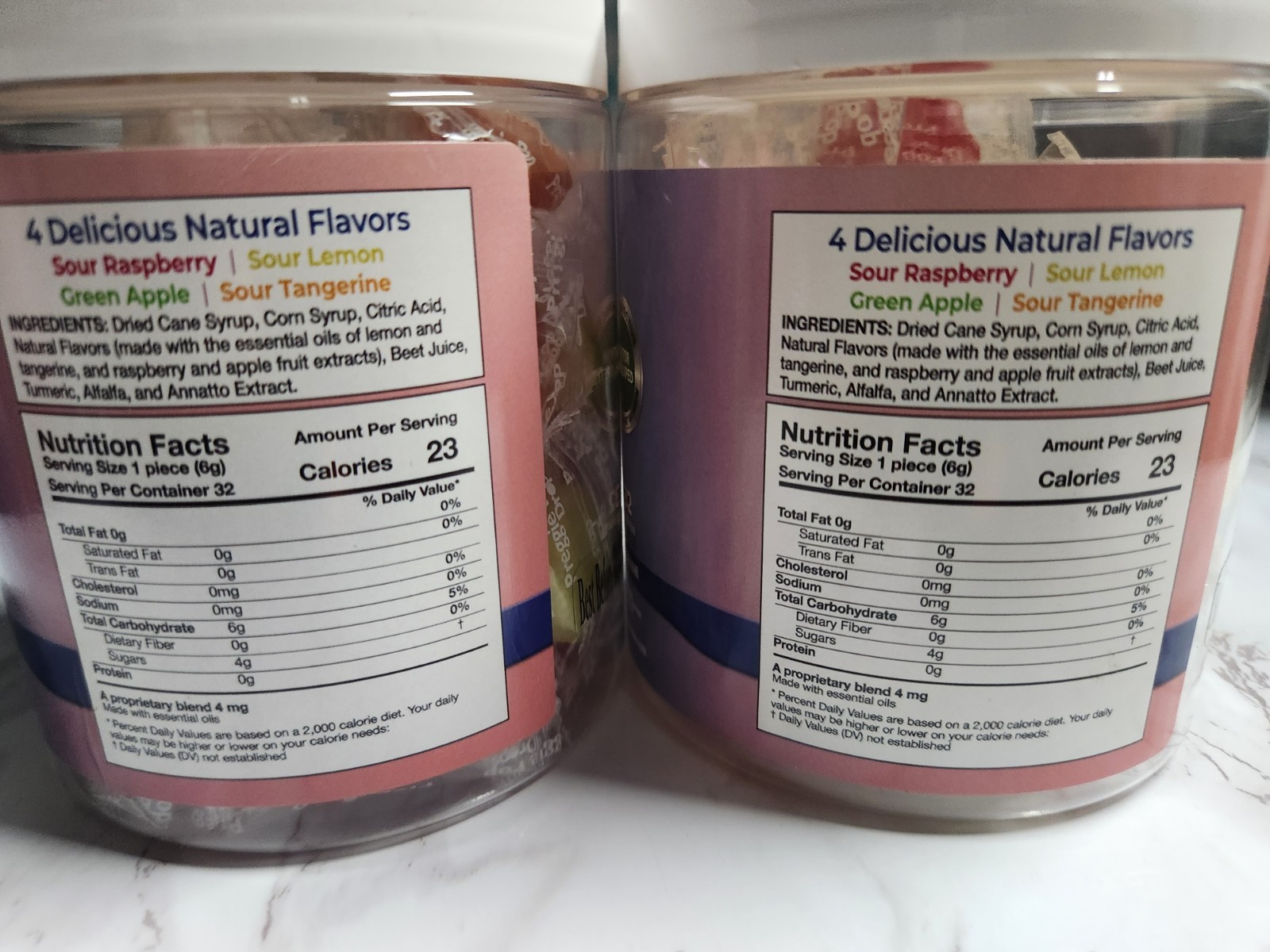 2x Preggie Pop Drops Plus Vitamin B6 64 Pieces Sour Raspberry Sour Lemon 5/2028