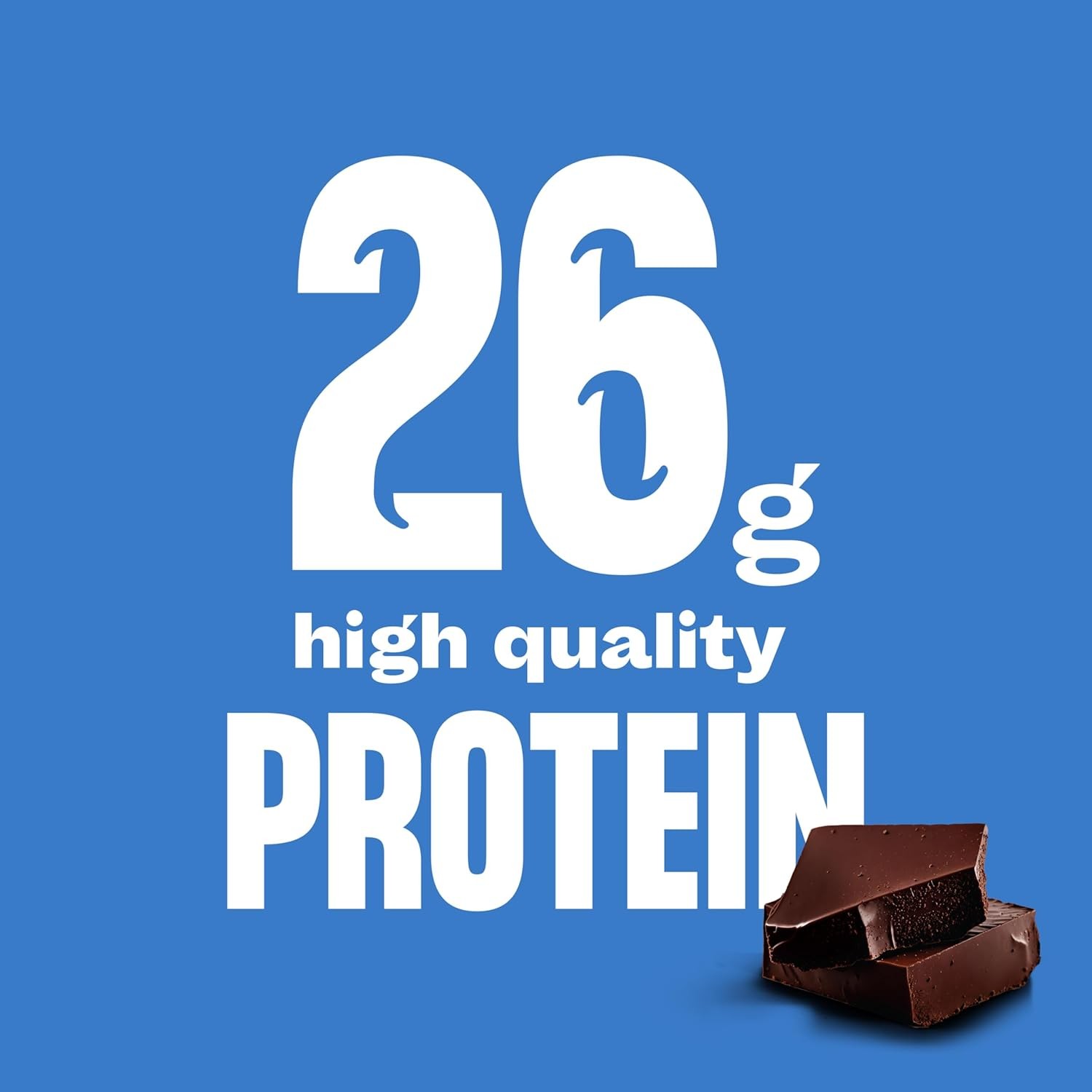 Protein Shake, Chocolate, 26G Bottle, 14Oz, 12 Pack