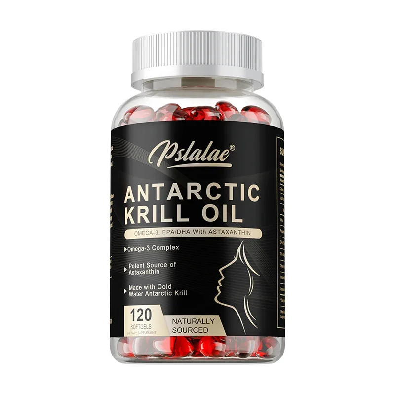 Antarctic Krill Oil 120pcs – Antioxidant, Promotes Brain, Joint and Skin Health