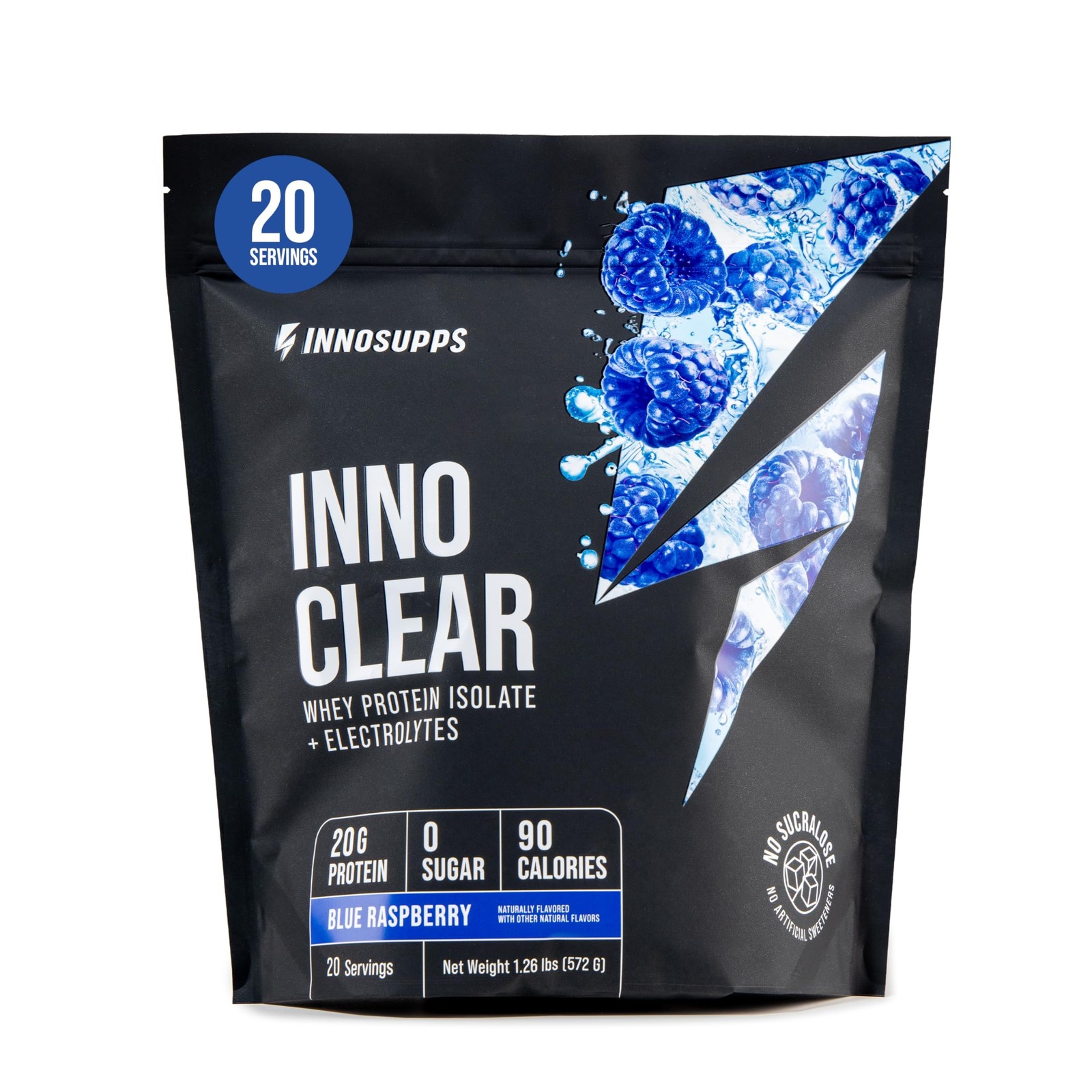 Inno Clear Whey Protein Powder – 20g Ultra-Filtered Clear Protein Powder, Ref…