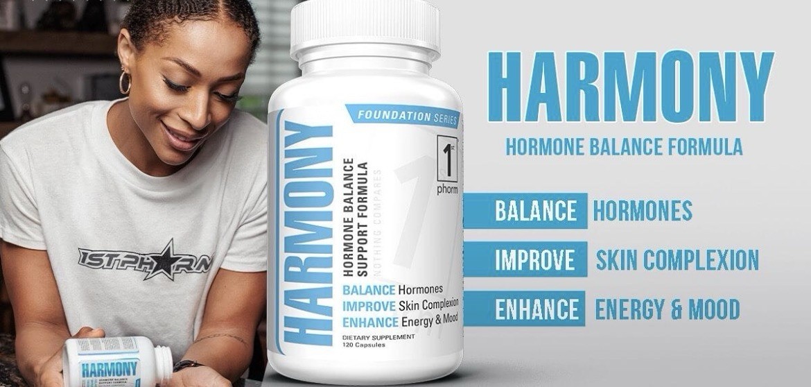 1st Phorm Harmony Hormone Balance Support Formula 120 Capsules New Factory Seal