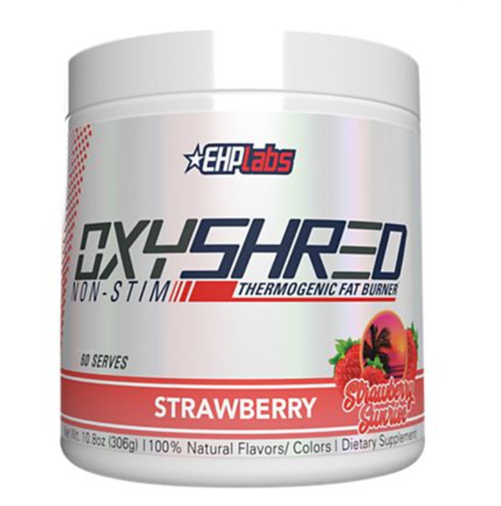 OxyShred Non-Stim Fat Burner – Strawberry Sunrise (10.8 Oz., 60 Servings)