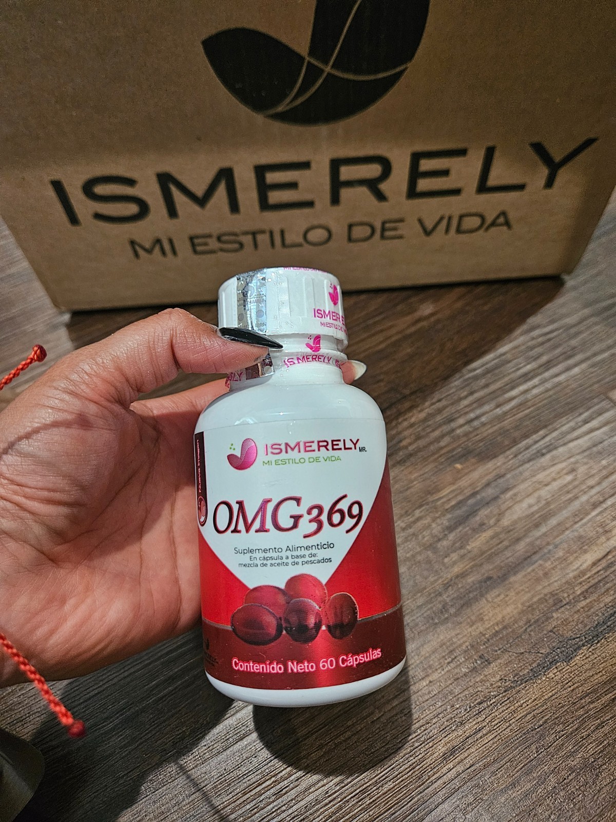 OMG 3,6,9 Ismerely Regula Niveles de Glucosa en la Sangre y Trigliceridos 60 cap
