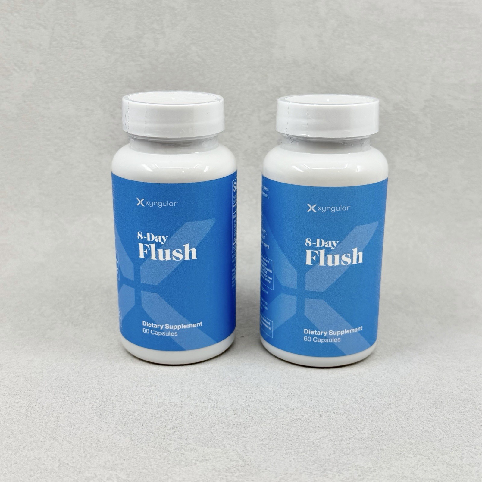 Xyngular 2 PACK 8-Day Flush Dietary Supplement 120 Capsules New Sealed Exp 05/26