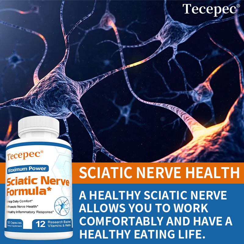 Maximum Power Sciatic Nerve Formula: Alpha Lipoic Acid Vitamin, Benfotiamine